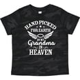 thumbnail image 3 of Inktastic Handpicked for Earth by My Grandma in Heaven Angel Wings Boys or Girls Toddler T-Shirt, 3 of 5