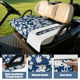 thumbnail image 4 of Flowers Theme 51" x 31" Golf Cart Bench Seat Cover, Fit Protective Layer for Front Seats on Golf & Personal Use Carts, 4 of 8