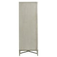 thumbnail image 4 of Mantalia Solid Wood 5-Drawer Chest with Metal Frame, Champagne, 4 of 6