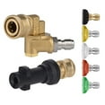 thumbnail image 1 of Bgsha Kit de Connexion pour Nettoyeur Haute Pression : Raccords Réglables 5 Ou 7 1/4, 1 of 8