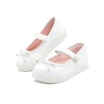 thumbnail image 1 of Elegante Balerina Ninos Cómoda Para Niña En Charol Blanco blanco 20, 1 of 6