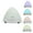 White, variant on MIZU Pyramid Ultrasonic Aroma Diffuser with LED Mood Light & Color Changing, Multi-Color