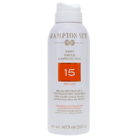 Hampton Sun SPF 15 Continuous Mist 5 oz