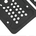 thumbnail image 1 of 2 Pack Black Soft Flexible Silicone License Plate Covers 305 x 155mm for US Models, 1 of 1