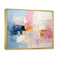 thumbnail image 2 of Designart "Abstract Collage IV" Abstract Collages Floater Framed Wall Art Print, 2 of 7