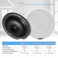 thumbnail image 5 of Pyle PDICBT87 - Dual 8.0’’ Bluetooth Ceiling / Wall Speaker Kit, (2) Flush Mount 2-Way Speakers, 400 Watt, 5 of 7