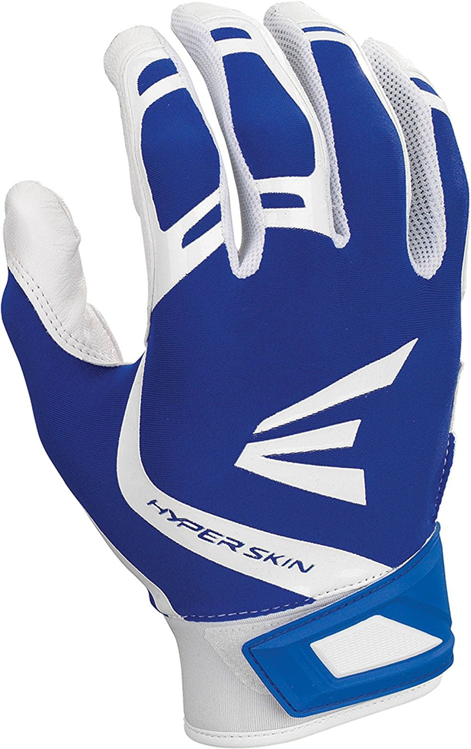 VRS Pad Reduces Vibration & Blisters Comfort Neoprene Strap Baseball Softball Pair Flexible Lycra Easton VRS Power Boost Batting Glove Royal/Grey Adult 2020 Large Tacky Palm 