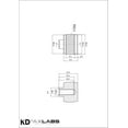 thumbnail image 3 of KD By AxLabs Gretsch® Style Threaded Strap Buttons (2), 3 of 3