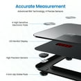 thumbnail image 4 of RENPHO High Accuracy Bluetooth Smart Body Weight Scale, FSA HSA Eligible, 396 lbs, Black, 4 of 8