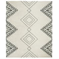 thumbnail image 6 of SAFAVIEH Casablanca Jannine Geometric Shag Area Rug, Ivory/Grey, 8' x 10', 6 of 8