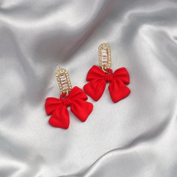 Pendientes de amor de oso de diamantes de imitación de perlas, pendientes pequeños exquisitos para mujer, pendientes bonitos simples de Corea, joyería hermosa de fiesta para mujer Tan Jianjun unisex