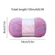 thumbnail image 3 of Milk Wool Yarn Tie Dyes Color Thick Wool Yarn For Knitting Crochet Baby Blanket Knitting And Crochet Yarn 142 Yards 426FT, 3 of 7