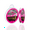 Pink, variant on Ray Fishing Silk X8 Braided Fishing LINE - Power Series - Exceptional Power Smoothness Deign for Ultra Light Freshwater Fishing, 175Yds Each Spool