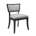 thumbnail image 3 of Modway Pristine Upholstered Fabric Dining Chairs - Set of 2 in Light Gray, 3 of 8