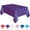 Purple, variant on Bxaolu Plastic Table Cloth Rectangle Table Protector 1 Pack, 6×4.5ft Tablecloth, Pink, Table Cloth for Disposable Use, Table Cover for Holiday Party, Gathering