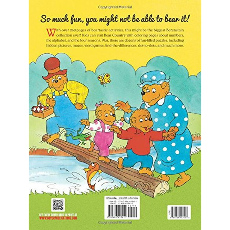 Cute Bear coloring book for kids ages 3-8: A unique coloring books kids  activity (Paperback)