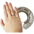 thumbnail image 3 of US UK EU Metal Finger Ring Gauge Sizer Jewelry Making Size Measuring Tools Set Jewelry Sizing Tools 1, 3 of 5