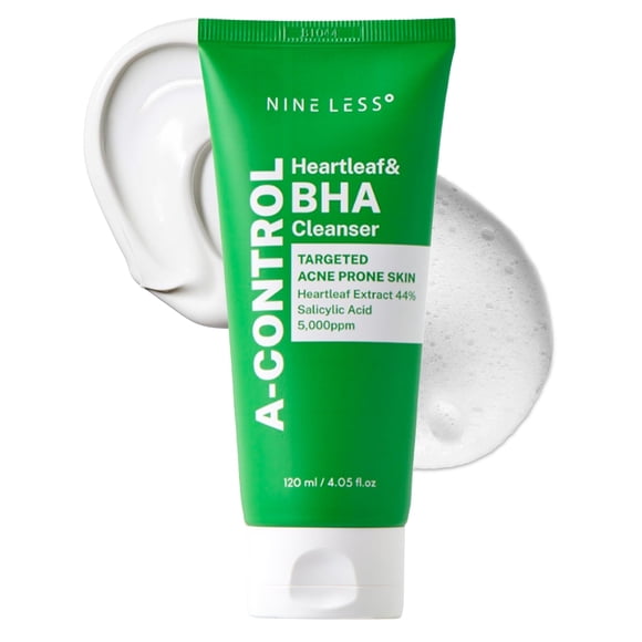 Limpiador facial NINELESS A-Control Heartleaf & BHA 120 ml