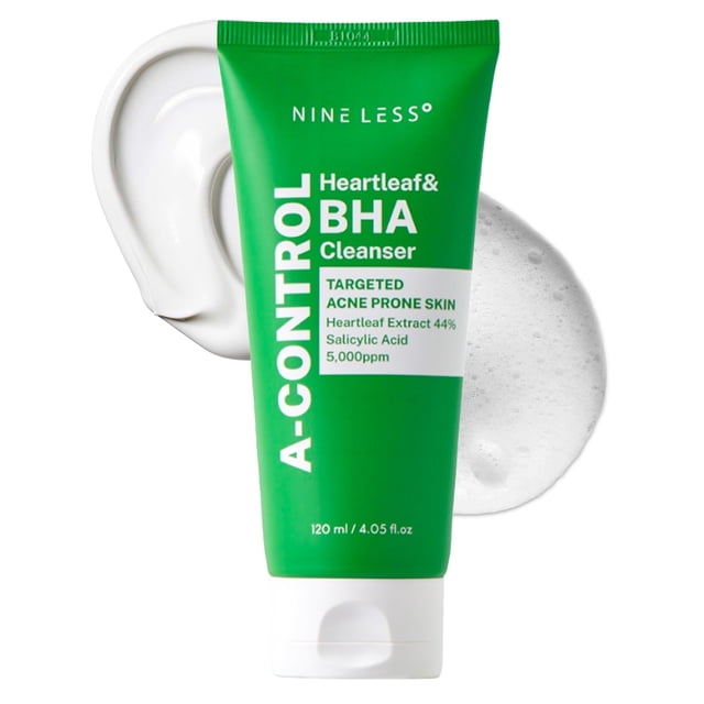 Limpiador facial NINELESS A-Control Heartleaf & BHA 120 ml
