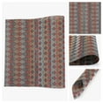 thumbnail image 5 of Unique Bargains Set of 6 Plastic Washable Placemats for Dining Table Decor Red, 5 of 6