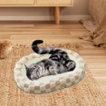 thumbnail image 6 of Cat Cardboard Bed Cat Scratcher Cardboard Support Play Cat Toys Behavior Cat Scratch Pad Bowl for Carpet Indoor Cats Grinding Claw Training Classic Plaid, 6 of 8