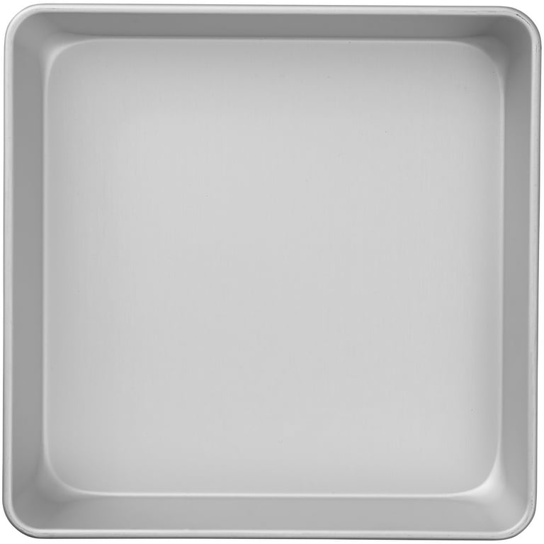Wilton Performance Pans Aluminum Square Cake and Brownie Pan, 10-Inch 