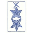 thumbnail image 3 of Vision Studio 13x18 Black Modern Framed Museum Art Print Titled - Blue Sea Stars II, 3 of 5