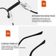 thumbnail image 2 of Foldable Reading Glasses with Case, Non-Slip & Abrasion-Resistant for Men and Women, 2 of 7
