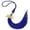 A005- Sapphire Blue Tassel, variant on White Graduation Tassel 2026 Single Piece Cap Decoration for High School and College Graduation Photos and Ceremonies Add Personal Style to Your Grad Cap