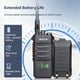 thumbnail image 5 of Walkie Talkies Retevis RT86 de trabajo de largo alcance, paquete de 6 con cargador, 5 of 9