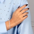 thumbnail image 2 of CZ Princess Cut Tennis Bracelet, 2 of 2