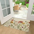 thumbnail image 3 of Spring Flower Decorative Door Mat, Seasonal Spring Summer Holiday Low-Profile Floor Mat Switch Mat for Indoor Outdoor Doormat 17 x 29 Inch, 3 of 6
