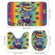 thumbnail image 3 of Osos bailarines-theme 4-Piece Shower Curtain Set with Rugs, Waterproof Bathroom Decor Set Includes Bath Mat, U-Shaped Rug, Toilet Lid Cover and Curtain with Hooks, 3 of 6
