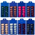 thumbnail image 2 of 20/100 Uds. Formas de extensión de uñas postizas de Color caramelo puntas de uñas acrílicas francesas cubierta completa Color sólido puntiagudo juegos de uñas postizas herramientas Tan Jianjun unisex, 2 of 2