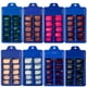 thumbnail image 2 of 20/100 Uds. Formas de extensión de uñas postizas de Color caramelo puntas de uñas acrílicas francesas cubierta completa Color sólido puntiagudo juegos de uñas postizas herramientas Tan Jianjun unisex, 2 of 2