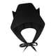 thumbnail image 3 of Sombrero para el sol con orejas para mujer, pañuelo suave para la cabeza, bandana de moda para exteriores y verano Negro, 3 of 9