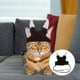 thumbnail image 5 of Gorro suave para gato, gorro de punto con cuerno para mascota, gorro de pirata divertido para gato y perro, disfraz de cosplay para perro, 5 of 8