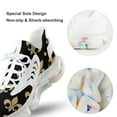 thumbnail image 7 of Gold & Black Fleur De Lis - Saints Fans Louisiana Walking Shoes for Men Woman Lightweight Tennis Fashion Elastic Sports Shoes Cushion Basketball Shoes, 7 of 7