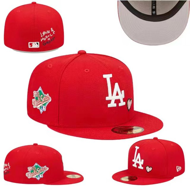 Los Angeles Dodgers Gorra Hombres Mujeres De Béisbol Sombrero De Ala Plana Gorras Ajustable Deportivo