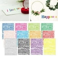 thumbnail image 4 of 12Pcs Letter Number Stickers Decals Labels DIY Making Outdoor, 4 of 8