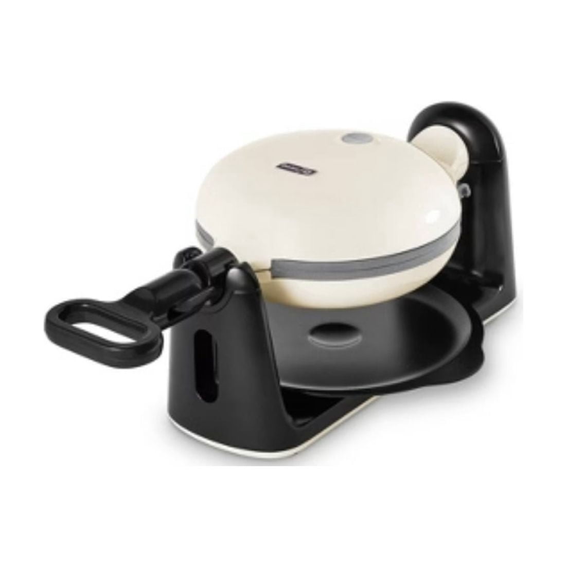 Nonstick Ceramic Flip Belgian Style Waffle Maker Cream