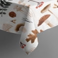 thumbnail image 5 of Fall Mushrooms Leaves Pattern Square Tablecloth,Waterproof Square Table Cover,Wipeable Spillproof Washable Table Cover for Home Kitchen Party Decor 42"X42"(107x107cm), 5 of 6