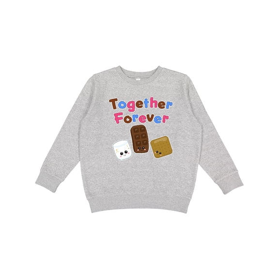 Inktastic Together Forever S'mores Youth Sweatshirt