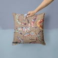 thumbnail image 2 of Shrimp Fabric Decorative Pillow, 2 of 4