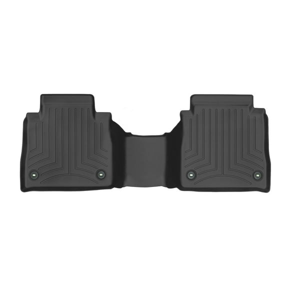 WeatherTech Custom Fit FloorLiners compatible with Lexus LS Hybrid, LS - 2nd Row, Black