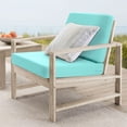 thumbnail image 6 of Outdoor Deep Seat Cushions Set of 2, 19"x19", Waterproof Patio Chair Cushions, Fade Resistant Removable Seat Bottom & Back Cushion with Ties, Handles for Sofa Couch, 6 of 8