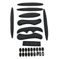 thumbnail image 1 of Visland 27 Pcs/Set Cycling Helmet Sponge Pad Kit Breathable Washable Shock Absorbing Universal Mountain Road Bike Riding Helmet Padding Lining Cushion Kit, 1 of 8