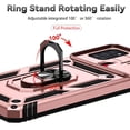 thumbnail image 3 of Estuche GANGXUN para Samsung Galaxy A21S, soporte giratorio 360°, estilo mecánico y magnético, 3 of 5