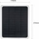thumbnail image 4 of Panel solar monocristalino 12V 10W pequeño generador solar RUIOIU, 4 of 5