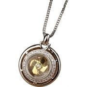 SEKDAQ Windmill Necklace Statement Chain Personalized Amulet Necklace,Dainty Choker Necklace,Rotatable